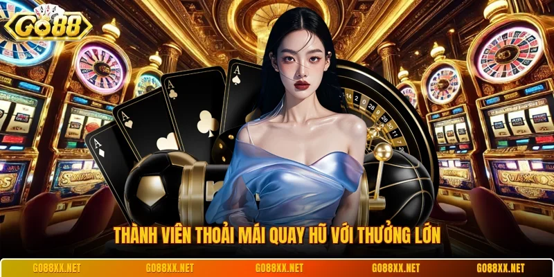 GO88 10 Sunwin Thành viên thoải mái quay hũ với thưởng lớn